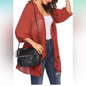 Lace front Kimono NWT size XXL